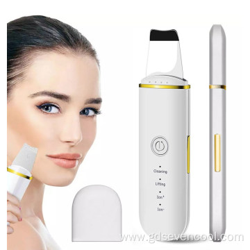 Facial Water Peeling Ultrasonic Ion Skin Scrubber